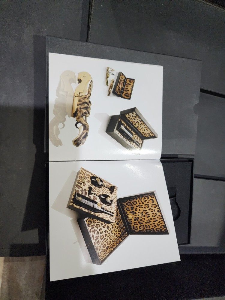Roberto Cavalli Collection Limited Edition Wine Gift Box #196/500 — Empty 