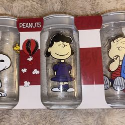 Peanuts Collectible Glassware S