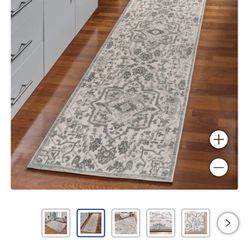 New Gray Runner Rug 2ft x 8ft