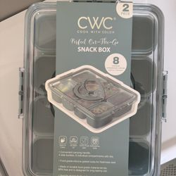 Set of 2 Snack Container