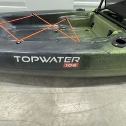 Top water 106 Fishing Kayak 
