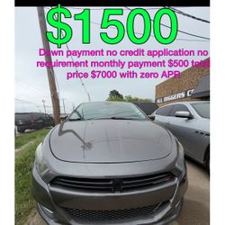 2016 Dodge Darts No Credit Application No Requirement