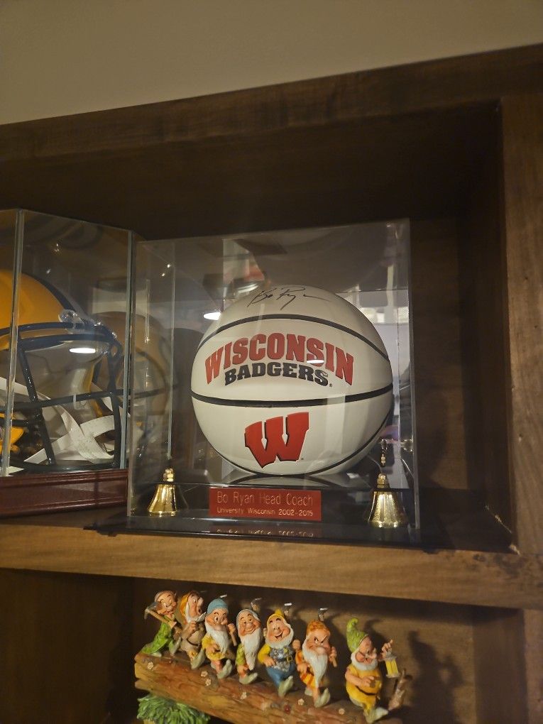 Bo Ryan Autographed Basketball 