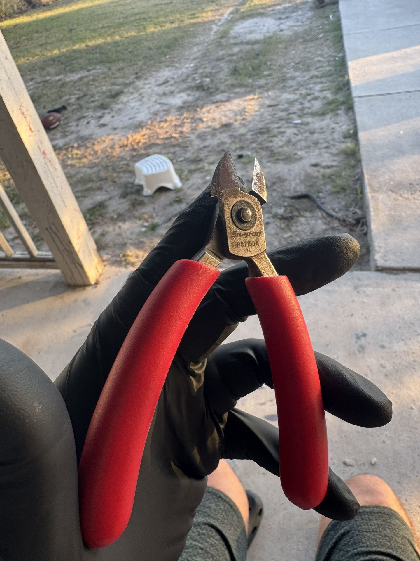 Snap On P-Series Cutting Pliers (Red)