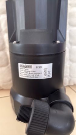 Utility pump new