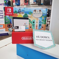 Nintendo Switch V2 Gaming Console - 90 DAY WARRANTY - $1 DOWN - NO CREDIT NEEDED 