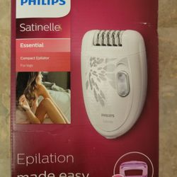 Philips Satinelle Essential Wet Dry Epilator Razor Shaver