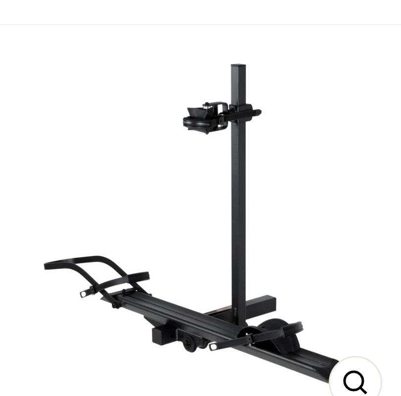 1-Bike Hitch E-bike Rack, Lightweight Single Electric Bike Carrier