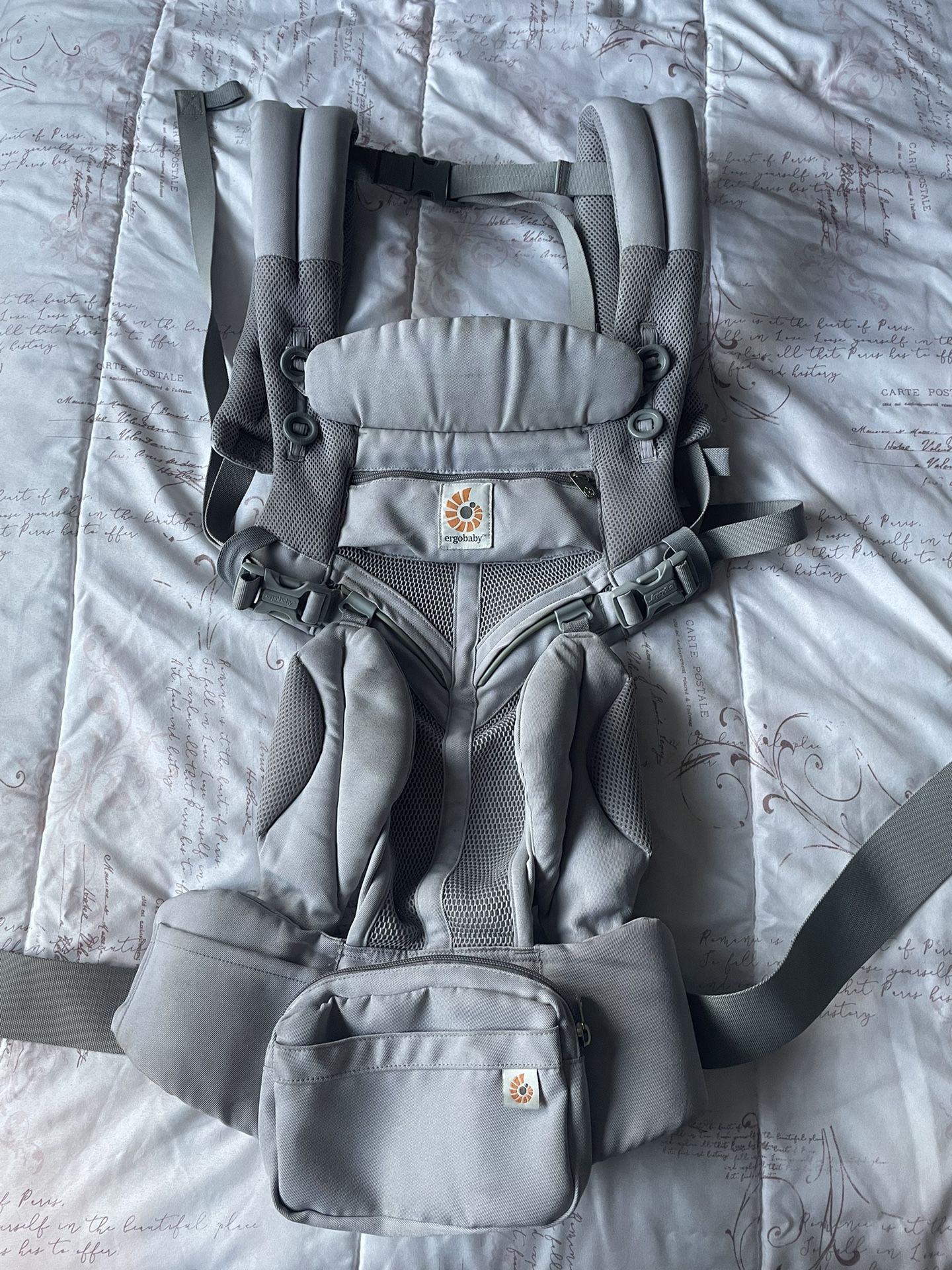 Ergobaby Omni 360 Cotton Baby Carrier - Pearl Gray
