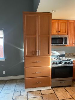Custom Tall Pantry