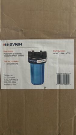 Navien scale prevention system