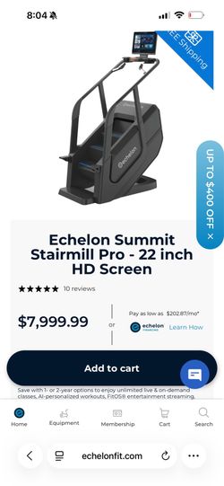 Echelon Stairmill S22 Pro