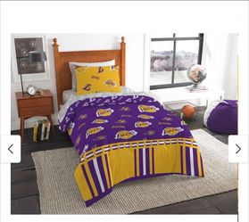 LAKERS TWIN BEDDING