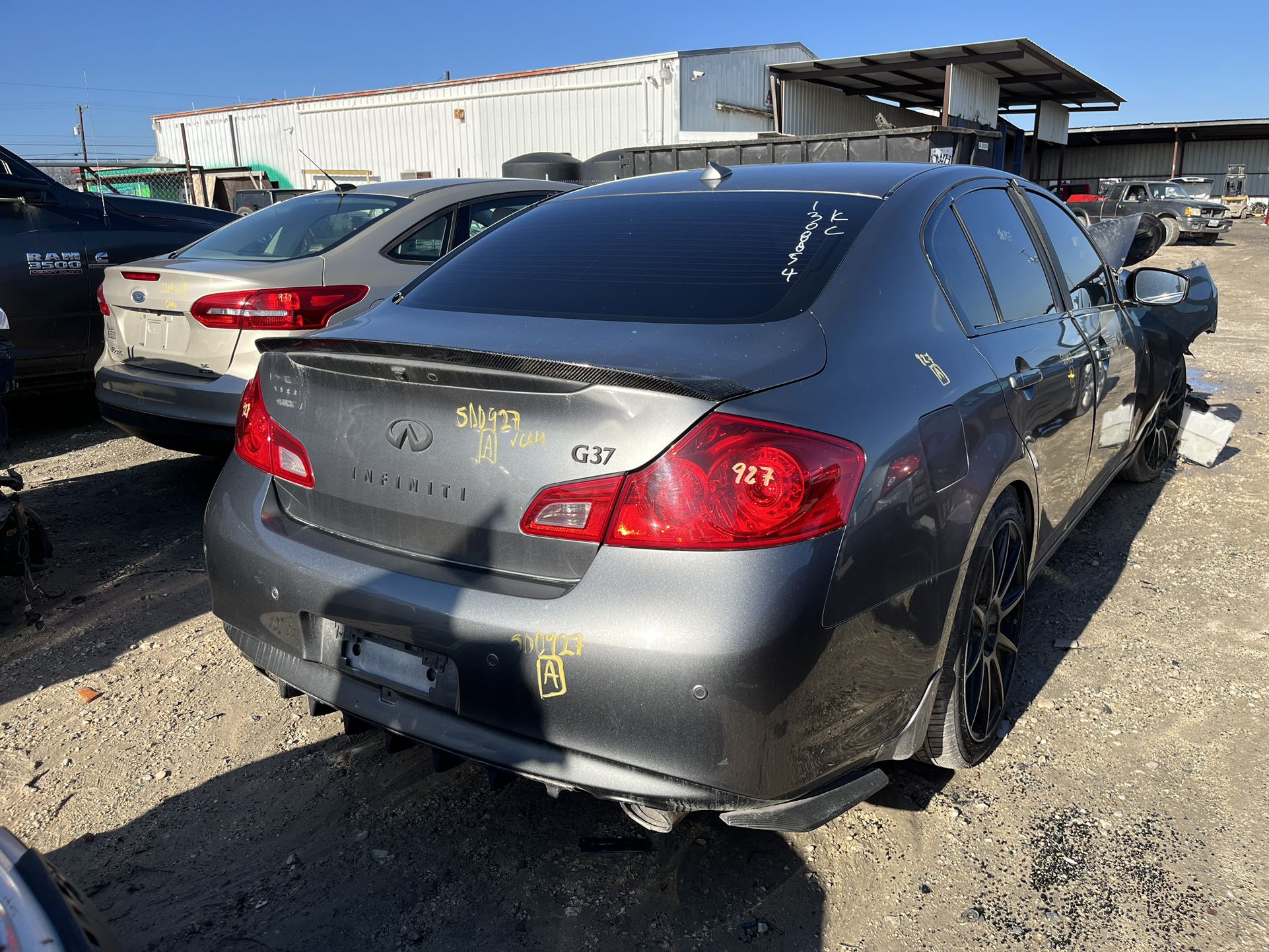 2014 Infinity G37 3.7 For Parts Only