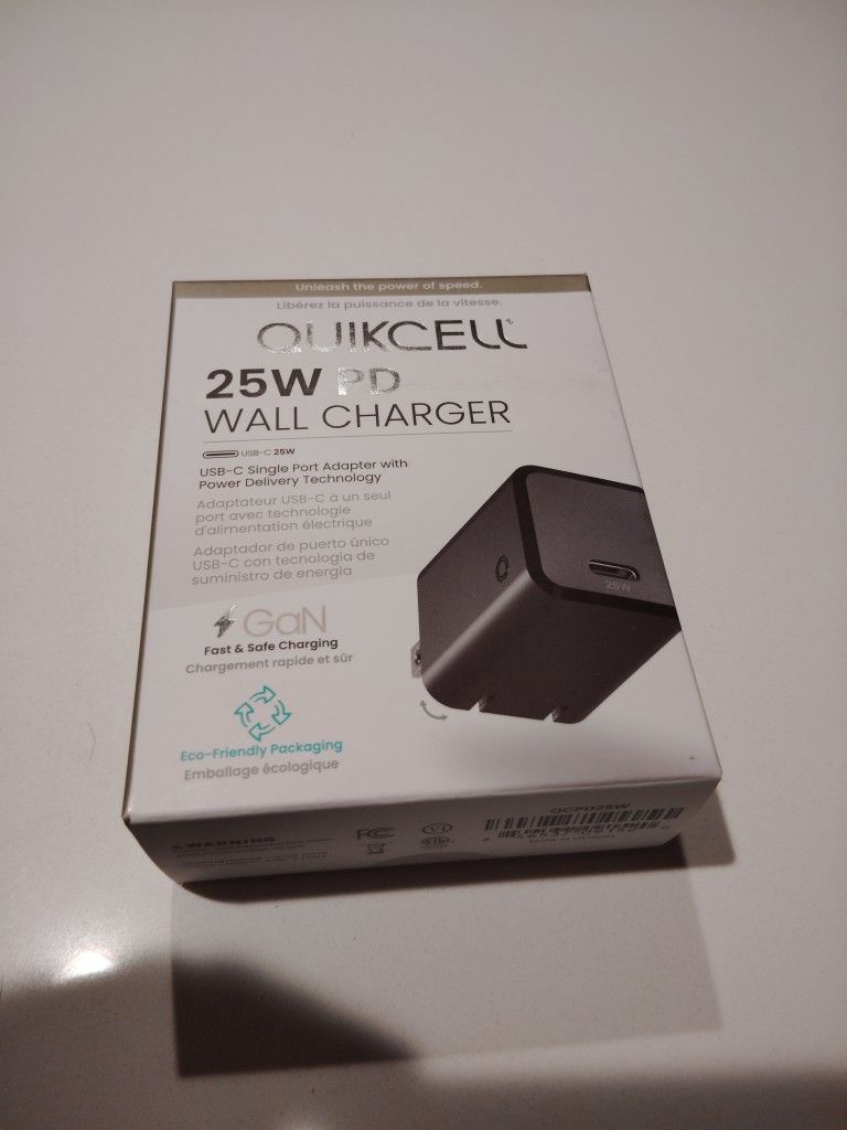 New In Box Never Opened Phone Wall Charger