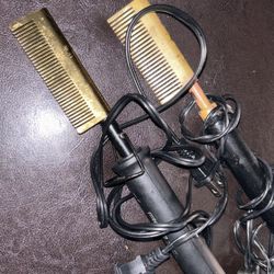 Hot Comb Hair Straightener 