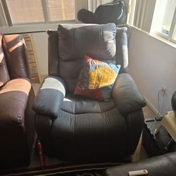 Leather Recliner Chair