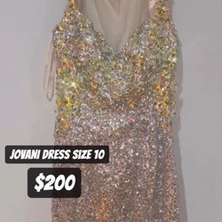 Prom Dress Gold