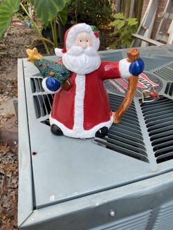 New Santa Tea pot in box