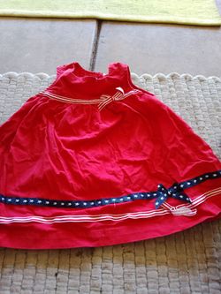 4th of July little girls dress