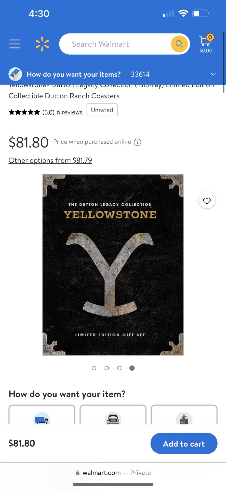 Yellowstone Dutton Ranch edition Dvd Set