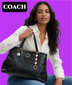 Vintage Coach kiss lock soho shoulder Bag
