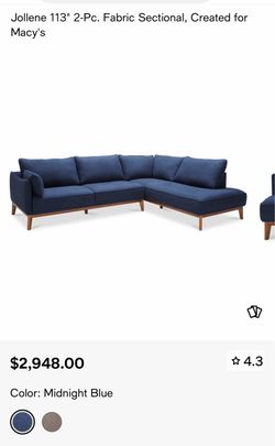 Sectional sofa, tv console and coffee table