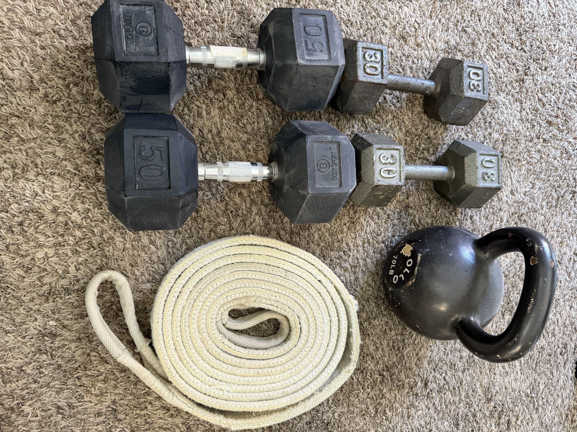 Assorted Workout Equipment