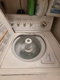 Kenmore washer and washer