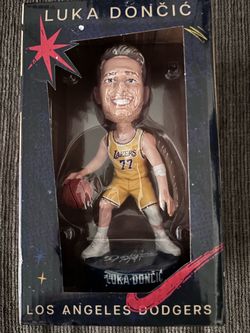 Luka Doncic Dodgers Bobblehead