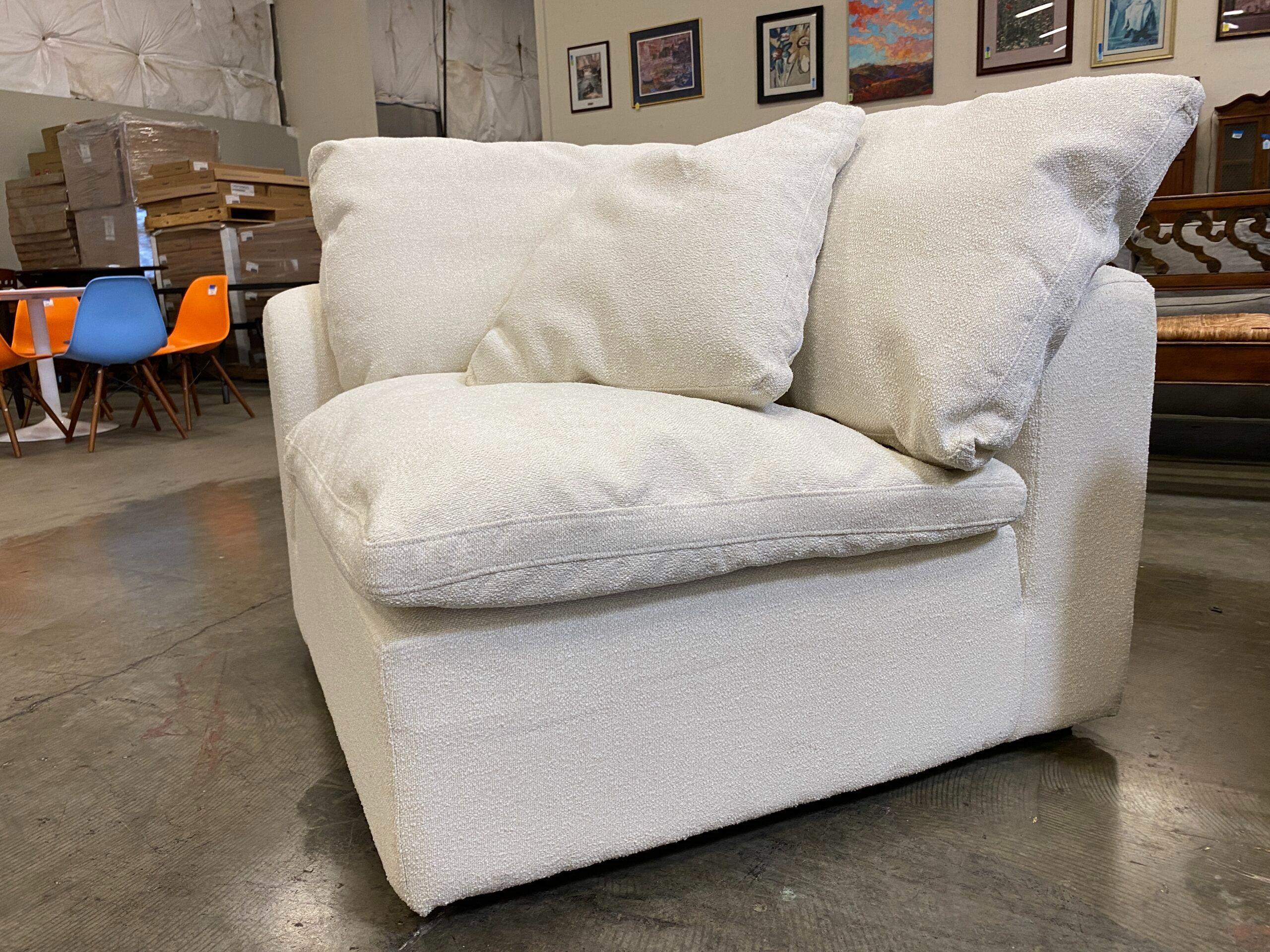 NEW! JOYBIRD Bryant Corner Chair in Tussah Snow