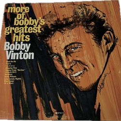 EUC Bobby Vinton More Greatest Hits Vinyl Album 