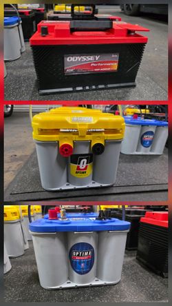 Optima Yellow Top Battery D34/78 Versatile Dual Purpose Deep Cycle AGM Car Truck Battery. Bateria Para Carro Camioneta  PRICE IS FIRM. Optima Yellow T