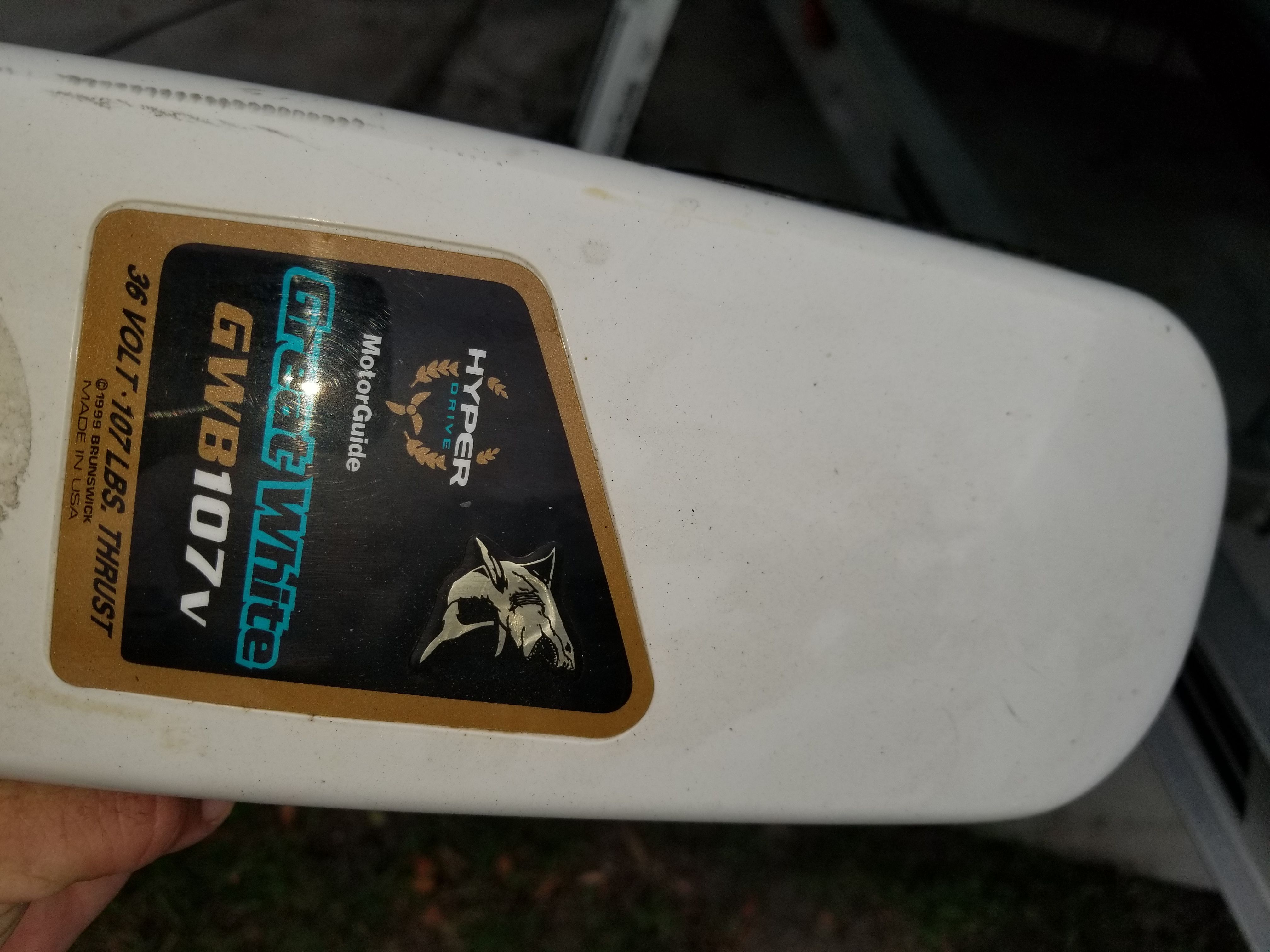 36v 107lb thrust MotorGuide Trolling motor recently refurbished by service center