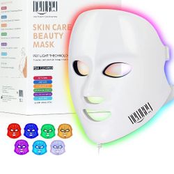 NEWKEY Red Light Therapy for Face, LED Face Mask Light Therapy 

