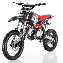 APOLLO DB-X18 125cc RFZ 125cc RACING Dirt Bike, 4 stroke, Single Cylinder
