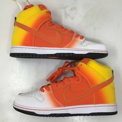 Nike Sb Dunk High Halloween Candy Corn Sweet Tooth