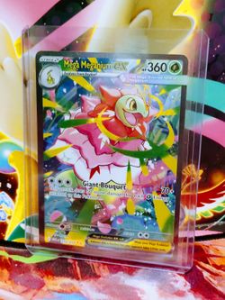 POKEMON CARD MEGANIUM EX