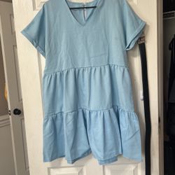 Baby Blue Dress! 