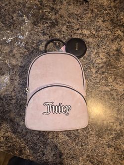 Juicy Couture pink backpack