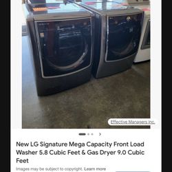 Dryer And Washer 