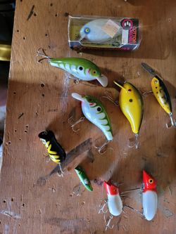 Vintage Crankbait Fishing Lures
