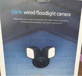 blink wired floodlight camera