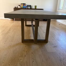 RH / RESTORATION HARDWARE DINING TABLE