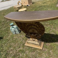 Vintage Ornate Console Table