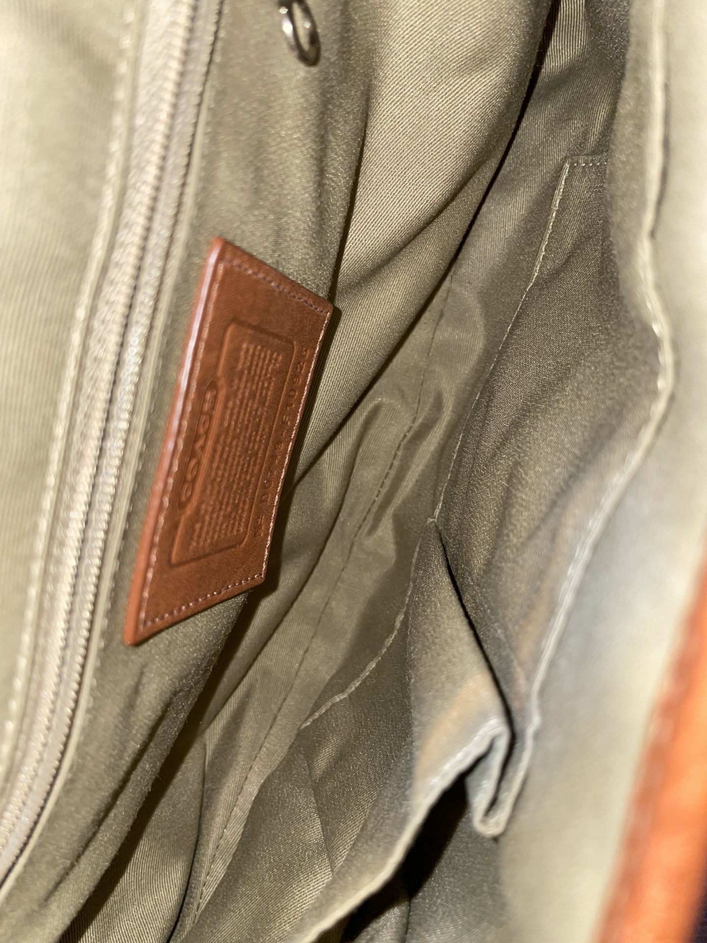 Authentic Coach Handbag Zipper Tote Canvas Shoulder Bag No strap. for Sale  in Bethel Park, PA - OfferUp