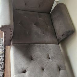 Gray Chaise Lounge