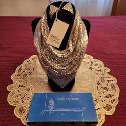 WHITING & DAVIS NECKLACE & EARRINGS 