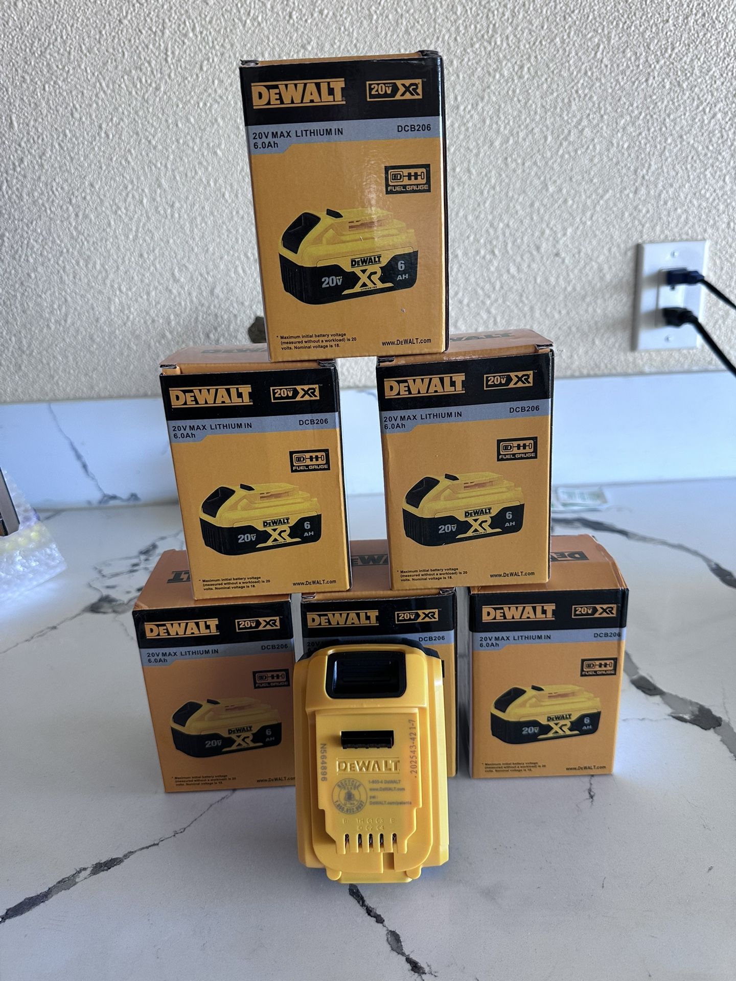 Dewalt 6 AH Brand New 