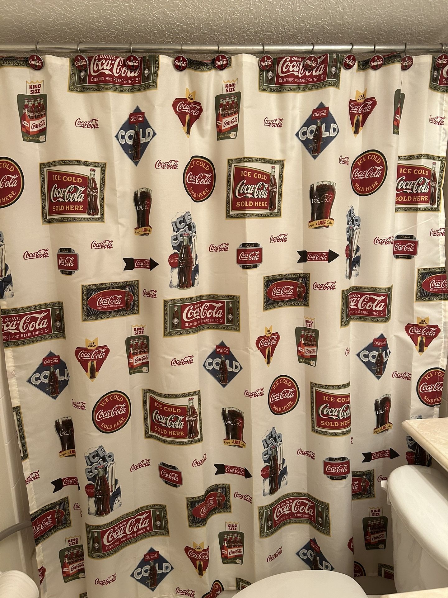 Coca Cola Bathroom Set